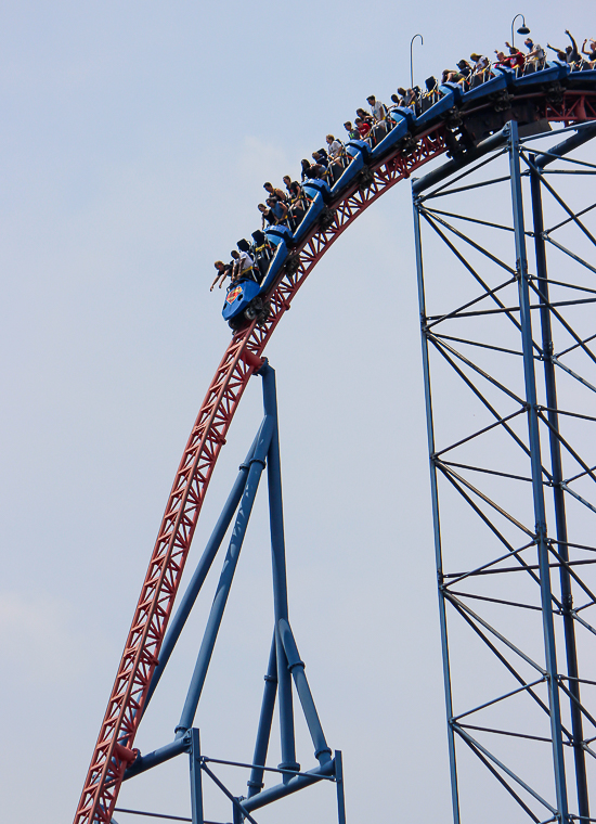 Superman The Ride of Steel - The American Coaster Enthusiasts Coaster Con 41 at Six Flags America, Upper Marlboro, MD