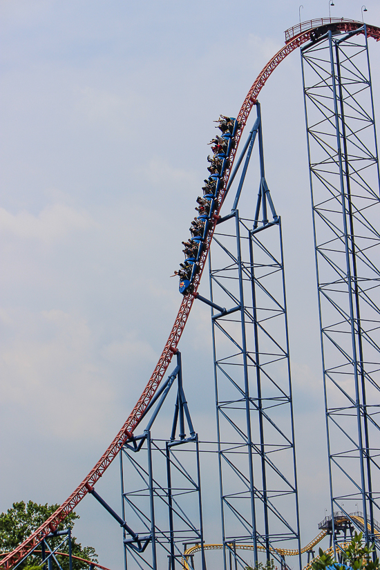 Superman The Ride of Steel - The American Coaster Enthusiasts Coaster Con 41 at Six Flags America, Upper Marlboro, MD