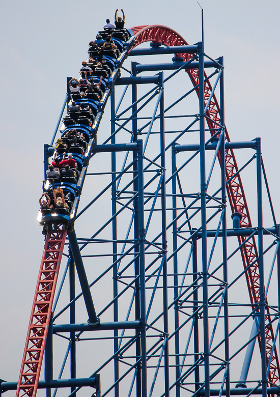 Superman The Ride of Steel - The American Coaster Enthusiasts Coaster Con 41 at Six Flags America, Upper Marlboro, MD