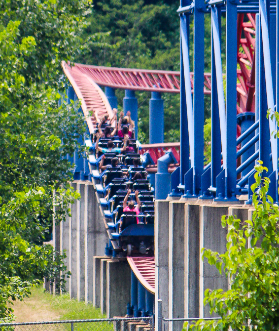 Superman The Ride of Steel - The American Coaster Enthusiasts Coaster Con 41 at Six Flags America, Upper Marlboro, MD