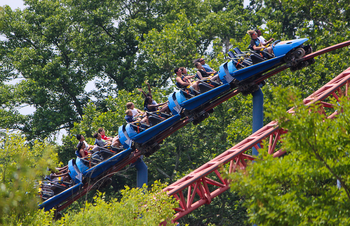 Superman The Ride of Steel - The American Coaster Enthusiasts Coaster Con 41 at Six Flags America, Upper Marlboro, MD