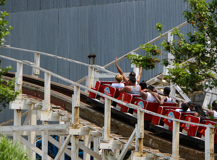 The Wild One Rollercoaster - The American Coaster Enthusiasts Coaster Con 41 at Six Flags America, Upper Marlboro, MD