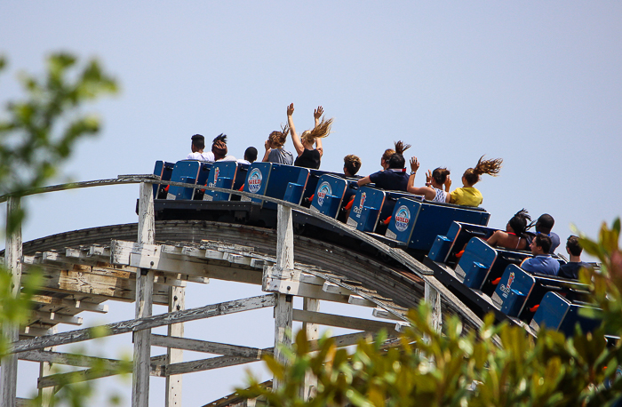 The Wild One Rollercoaster - The American Coaster Enthusiasts Coaster Con 41 at Six Flags America, Upper Marlboro, MD