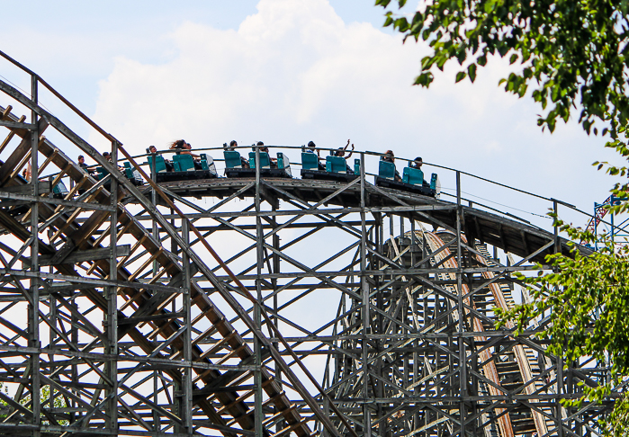 The Roar rollercoaster at Six Flags America, Upper Marlboro, MD