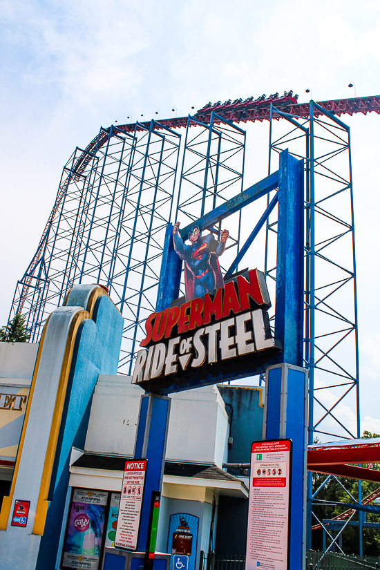 Superman: Ride of Steel at Six Flags America, Upper Marlboro, MD