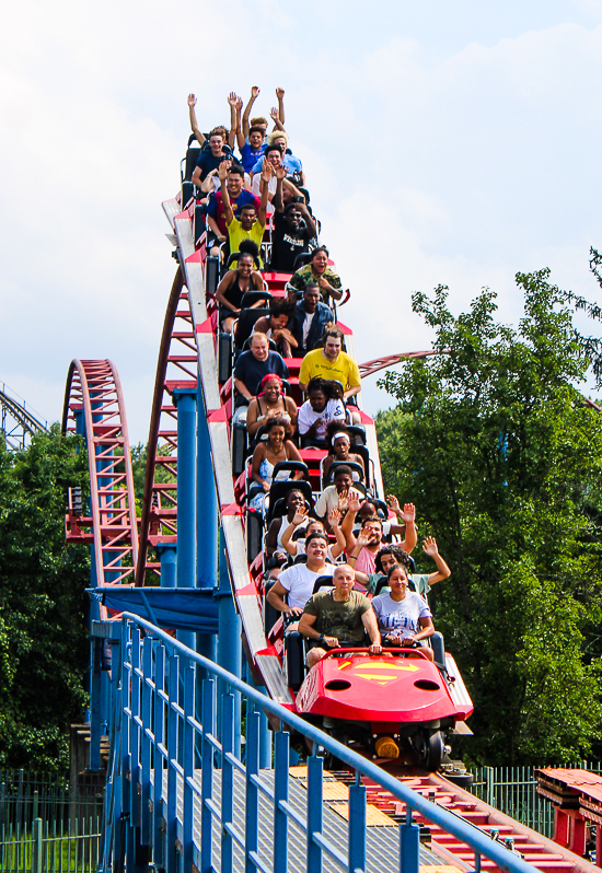 Superman: Ride of Steel at Six Flags America, Upper Marlboro, MD