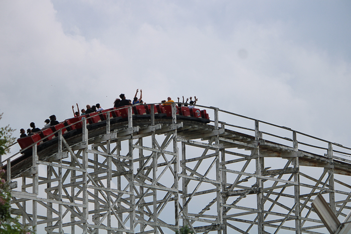 The Wild One Rollercoaster at Six Flags America, Upper Marlboro, MD