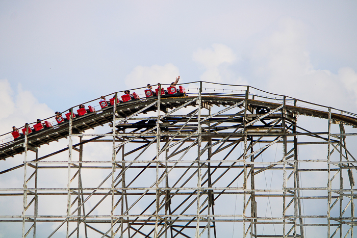 The Wild One Rollercoaster at Six Flags America, Upper Marlboro, MD
