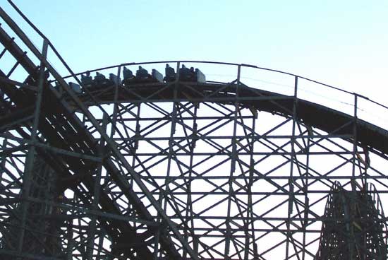 The Roar Rollercoaster At Six Flags America, Largo, MD