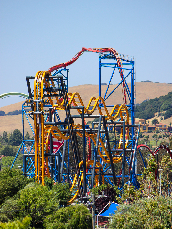 Batman The Ride at Six Flags Discovery Kingdom, Vallejo, California