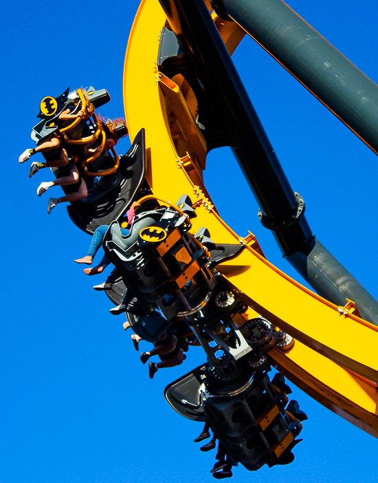 Batman The Ride at Six Flags Discovery Kingdom, Vallejo, California