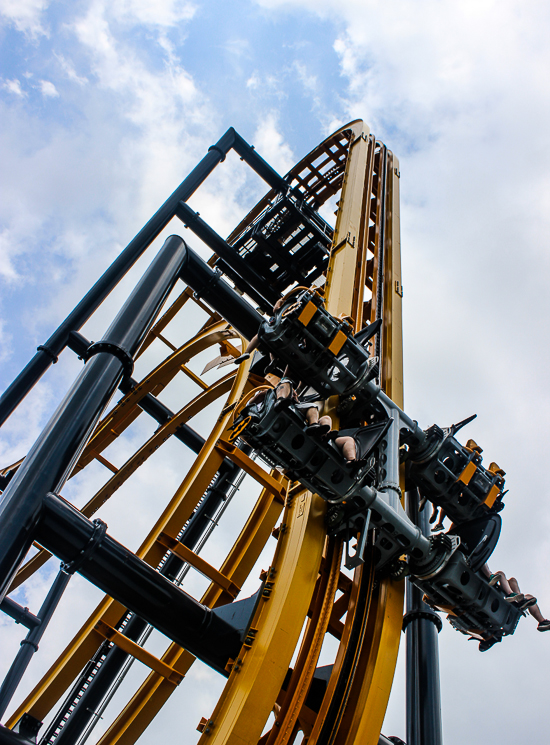 The Poltergeist Rollercoaster at Six Flags Fiesta Texas, San Antonio, Texas