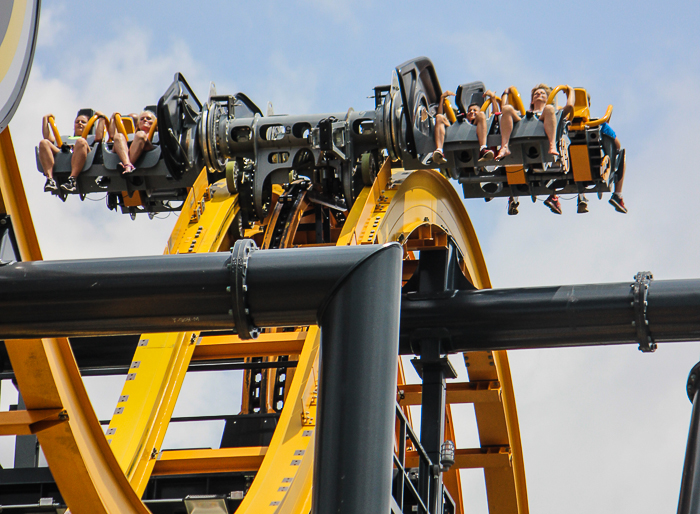 The Poltergeist Rollercoaster at Six Flags Fiesta Texas, San Antonio, Texas