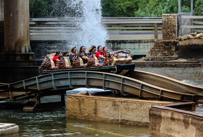 Bugs White Water Rapids at Six Flags Fiesta Texas, San Antonio, Texas