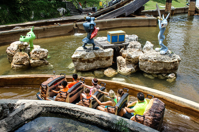 Bugs White Water Rapids at Six Flags Fiesta Texas, San Antonio, Texas