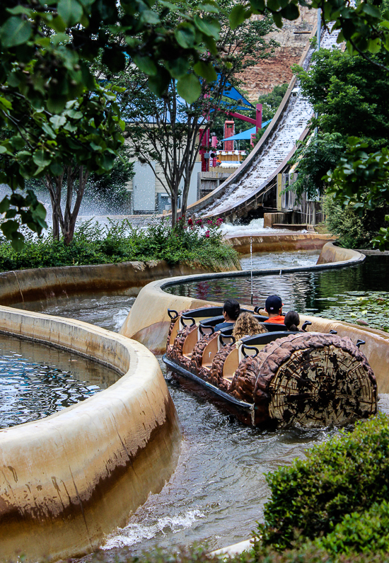 Bugs White Water Rapids at Six Flags Fiesta Texas, San Antonio, Texas