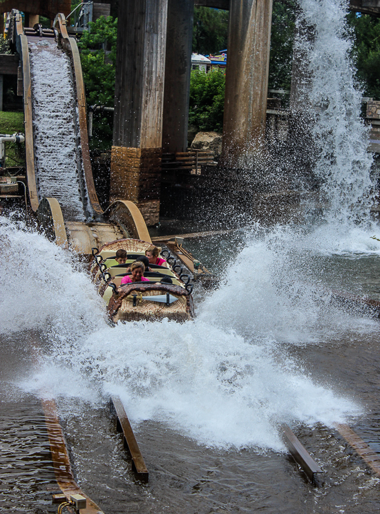 Bugs White Water Rapids at Six Flags Fiesta Texas, San Antonio, Texas