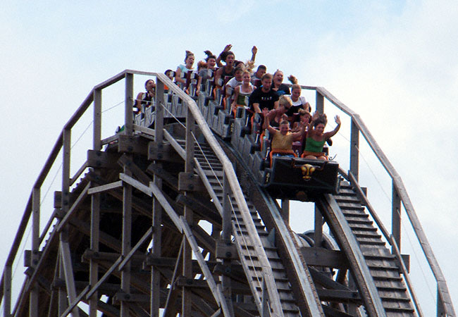 El Toro Rollercoaster at Six Flags Great Adventure, Jackson, New Jersey