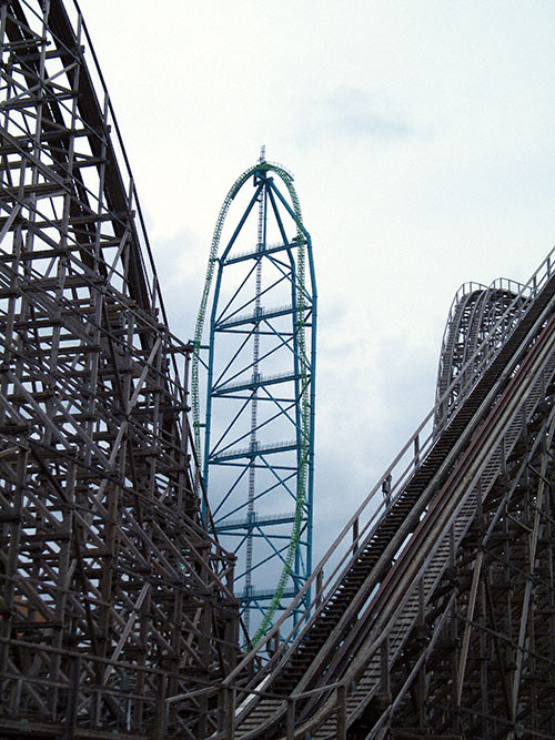 El Toro Rollercoaster at Six Flags Great Adventure, Jackson, New Jersey