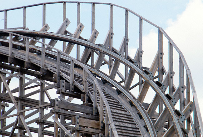 El Toro Rollercoaster at Six Flags Great Adventure, Jackson, New Jersey