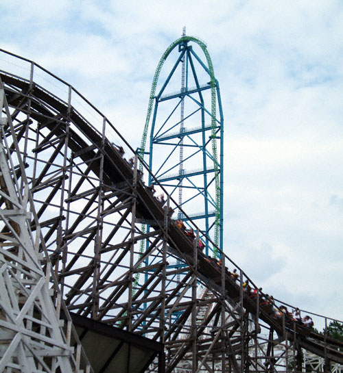 El Toro Rollercoaster at Six Flags Great Adventure, Jackson, New Jersey