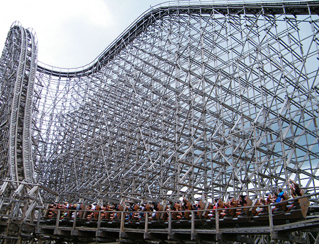 El Toro Rollercoaster at Six Flags Great Adventure, Jackson, New Jersey