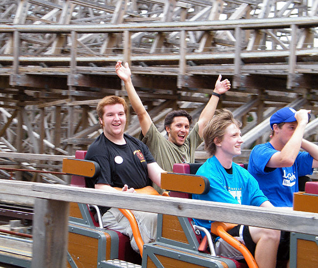 El Toro Rollercoaster at Six Flags Great Adventure, Jackson, New Jersey