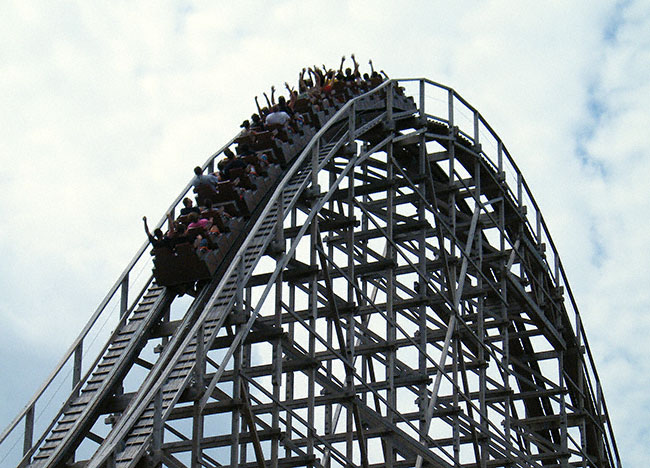 El Toro Rollercoaster at Six Flags Great Adventure, Jackson, New Jersey