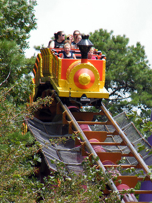 The Runaway Mine Train Rollercoaster at Six Flags Great Adventure, Jackson, New Jersey