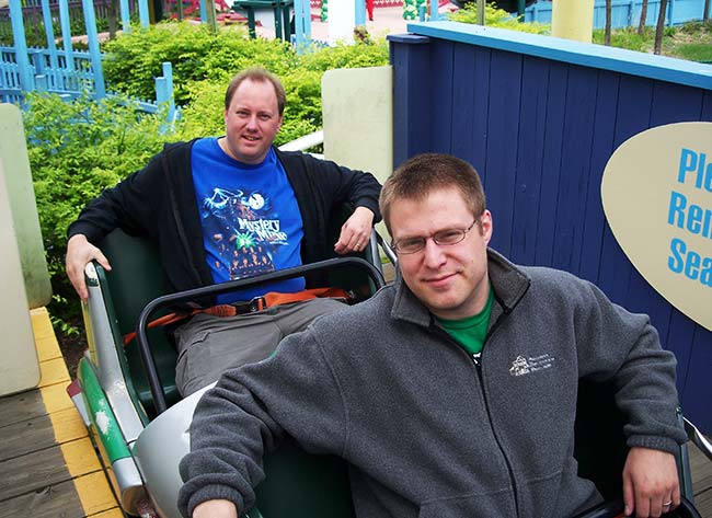 The Spacely Space Sprockets Rolelrcoaster at Six Flags Great America, Gurnee, Illinois