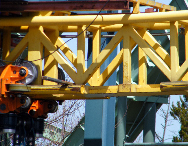 The Vertical Velocity Roller Coaster At Six Flags Great America, Gurnee, Illinois