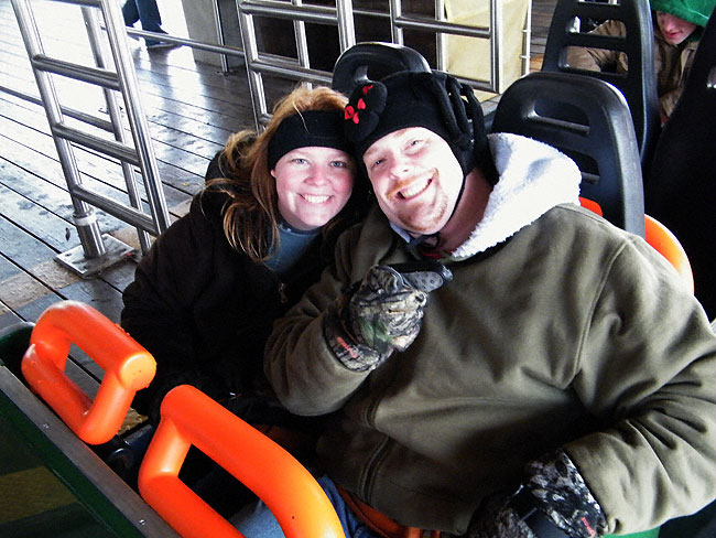 The Viper Roller Coaster at Six Flags Great America, Gurnee, Illinois