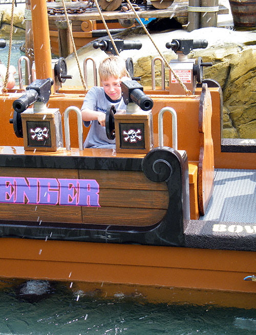 The New For 2009 Buccaneer Battle At Six Flags Great America, Gurnee, Illinois