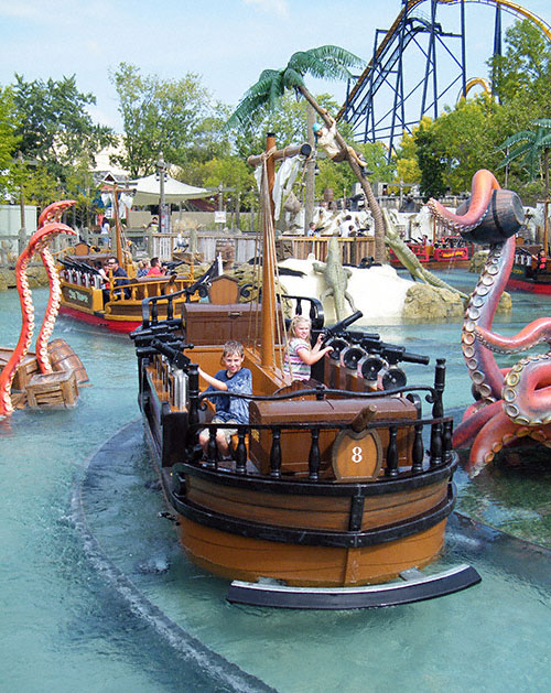 The New For 2009 Buccaneer Battle At Six Flags Great America, Gurnee, Illinois