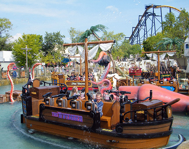 The New For 2009 Buccaneer Battle At Six Flags Great America, Gurnee, Illinois