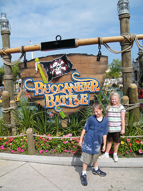 The New For 2009 Buccaneer Battle At Six Flags Great America, Gurnee, Illinois