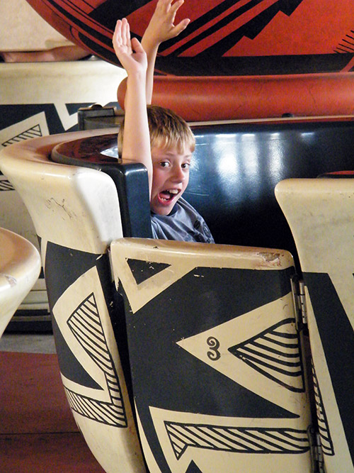 The Chubasco Tea Cup Ride At Six Flags Great America, Gurnee, Illinois