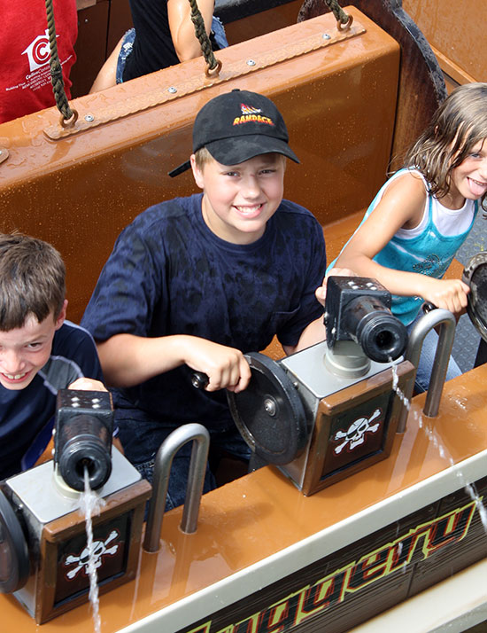 The Buccaneer Battle at Six Flags Great America, Gurnee, Illinois