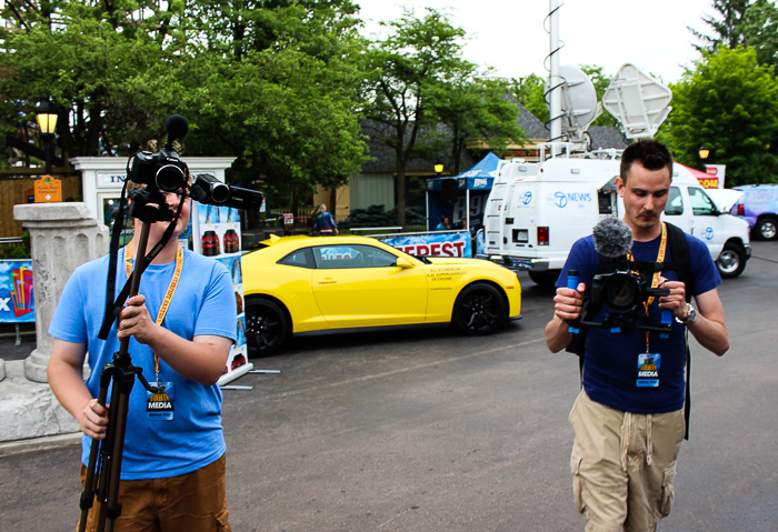 Goliath Media Day at Six Flags Great America, Gurnee, Illinois