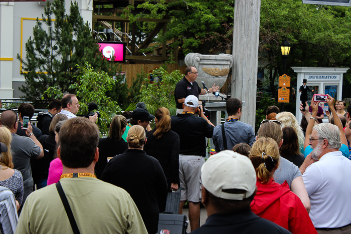 Goliath Media Day at Six Flags Great America, Gurnee, Illinois