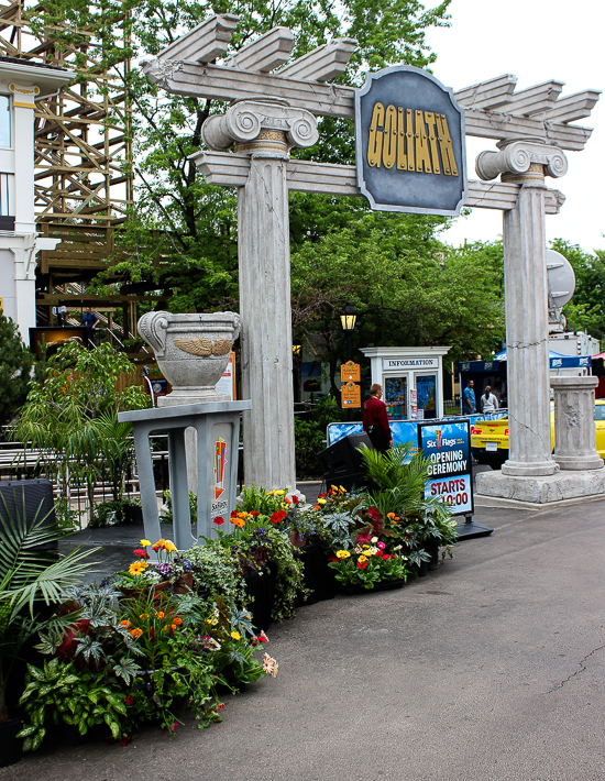 Goliath Media Day at Six Flags Great America, Gurnee, Illinois