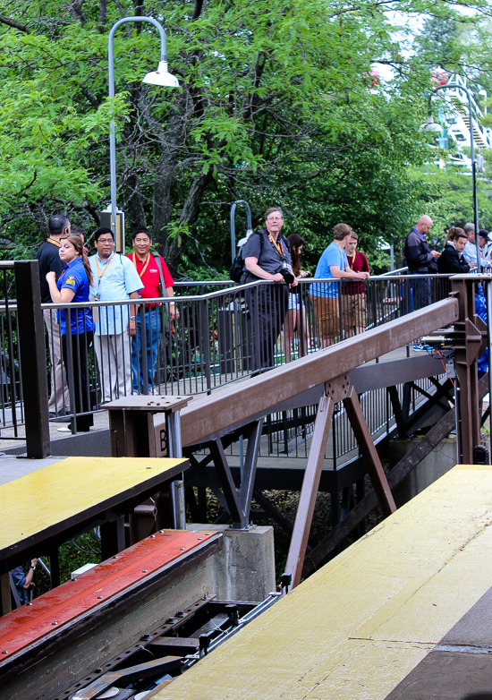 The New for 2014 Goliath Rollerciaster - Goliath Media Day at Six Flags Great America, Gurnee, Illinois