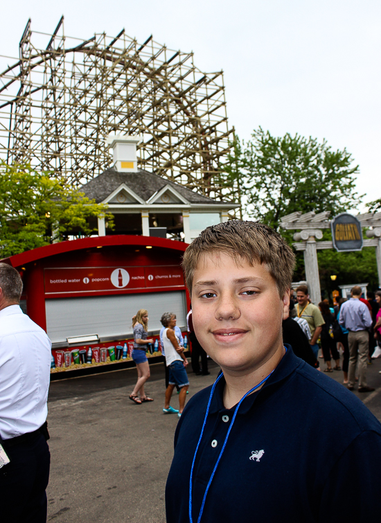 Goliath Media Day at Six Flags Great America, Gurnee, Illinois