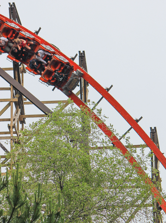 Goliath Media Day at Six Flags Great America, Gurnee, Illinois