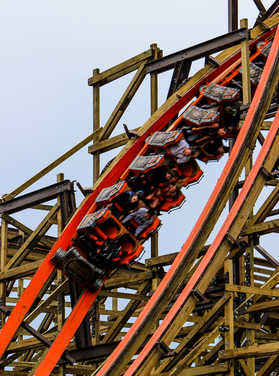 Goliath Media Day at Six Flags Great America, Gurnee, Illinois