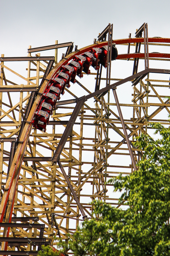 Goliath Media Day at Six Flags Great America, Gurnee, Illinois