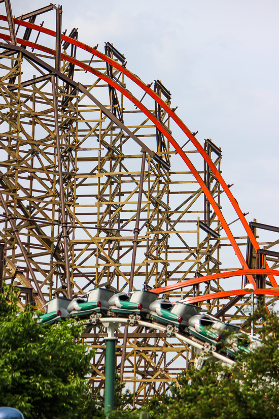 Goliath Media Day at Six Flags Great America, Gurnee, Illinois