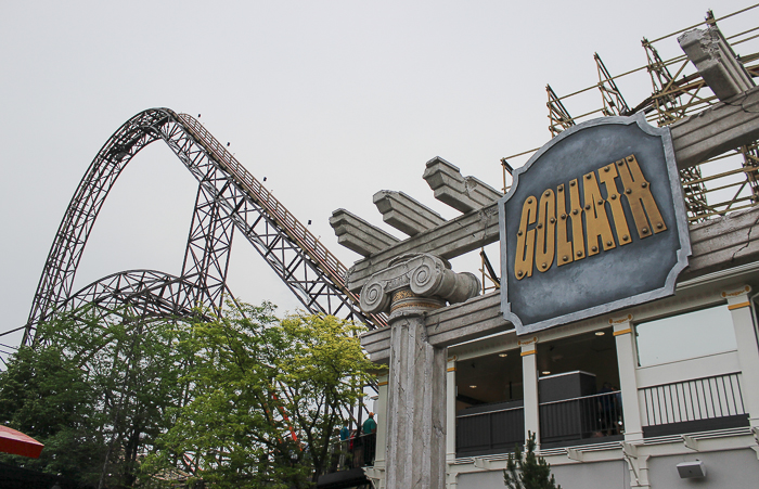 Goliath Media Day at Six Flags Great America, Gurnee, Illinois