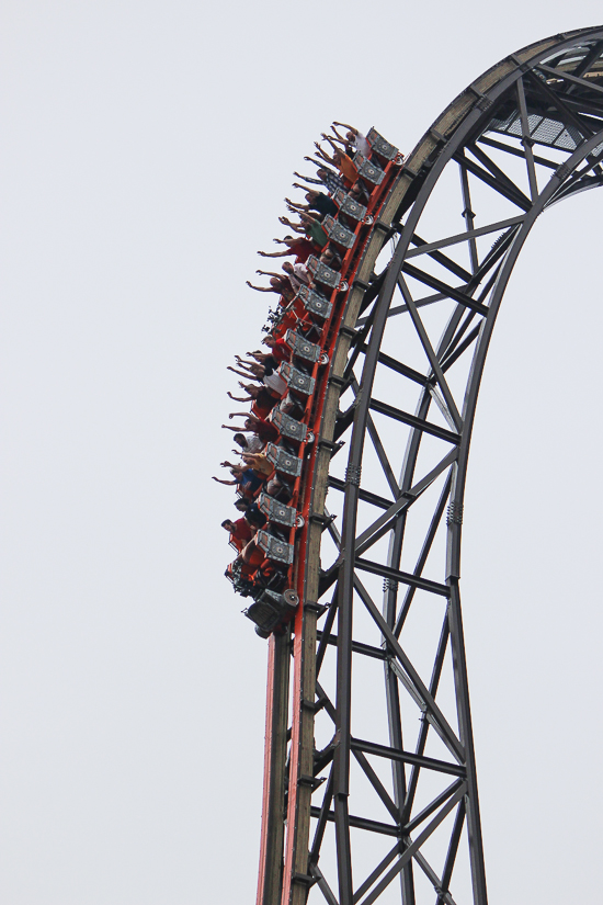 Goliath Media Day at Six Flags Great America, Gurnee, Illinois