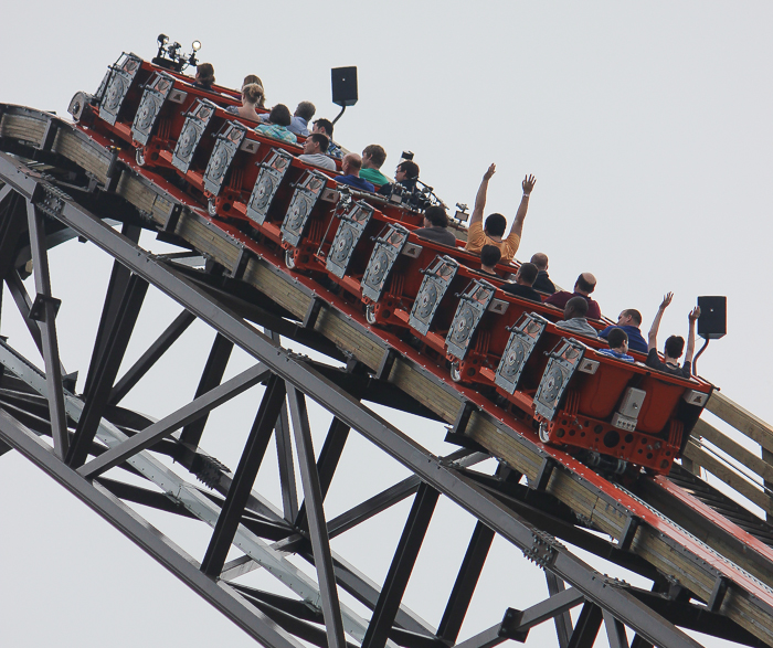 Goliath Media Day at Six Flags Great America, Gurnee, Illinois